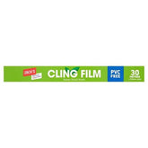 Jacks Cling Film 30m x 350mm  Adomoo